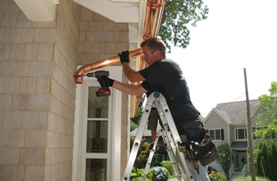 Gutter installation in Sandy Springs